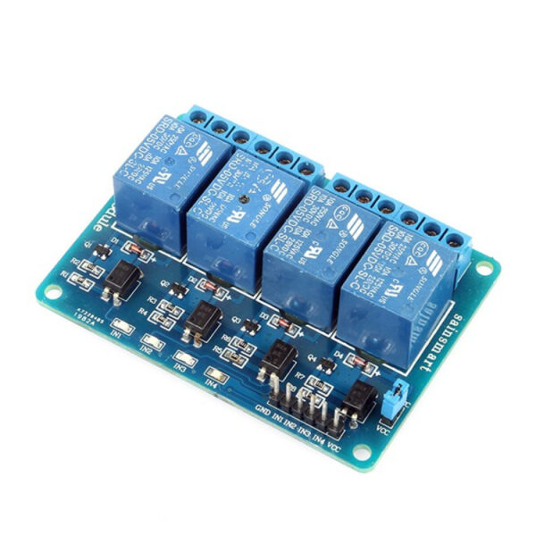 4 Channel 5V Relay Module with Optocoupler