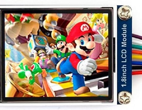 Waveshare 128×160, General 1.8inch LCD Display Module, IPS, 65K RGB