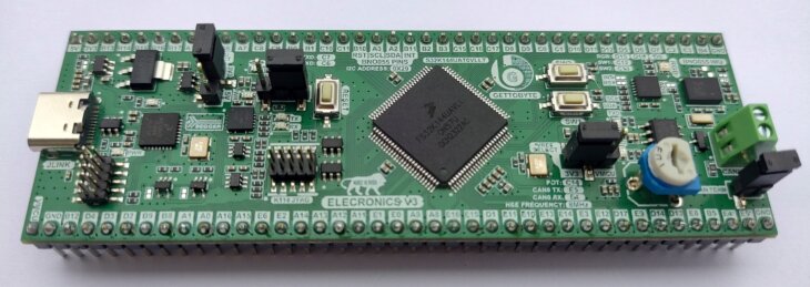 S32K144 Microcontroller Development Board: ElecronicsV3 - Image 2
