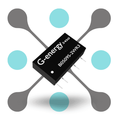 G-energy B0509S-2WR3 5V to 9V 222mA 2W Dc Dc Converter Isolated Module