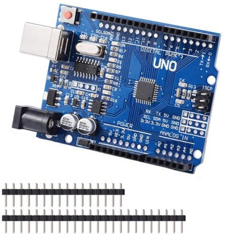 UNO R3 CH340G development board with ATMEGA328P (SMD) microcontroller chip